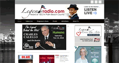 Desktop Screenshot of legendsradio.com